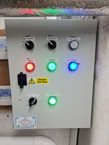 Commercial control panel